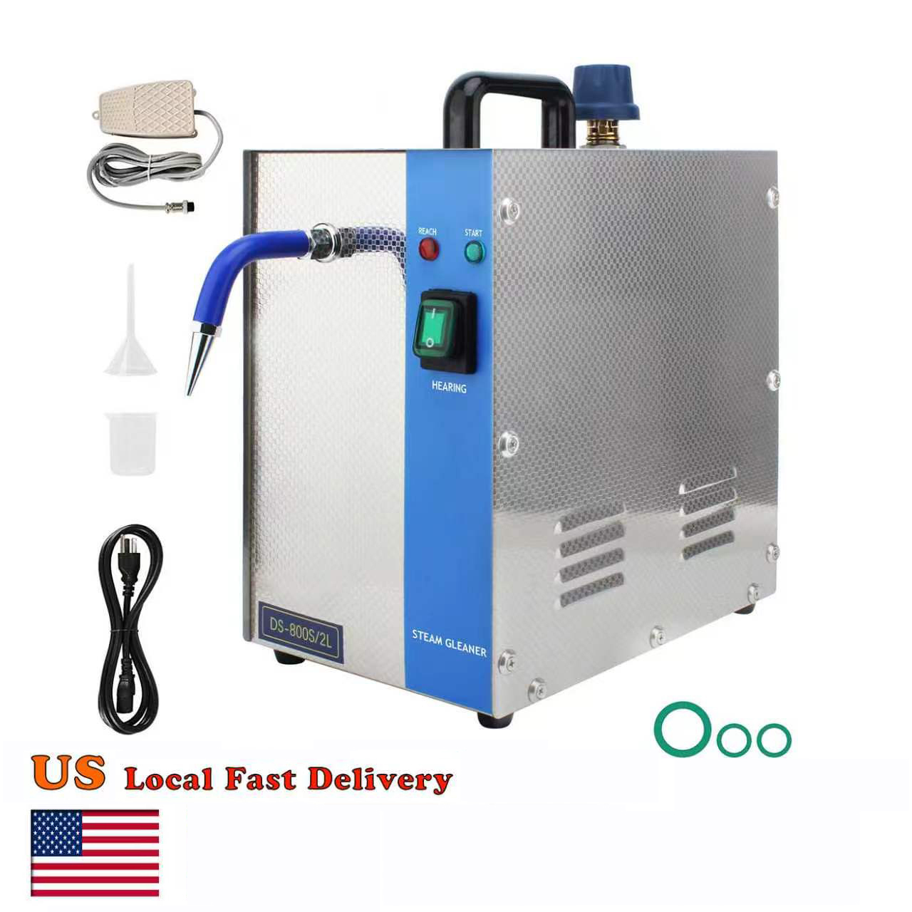 Workshop Tools Steam - 1300W Jewelry Steam Cleaner 2L Stainless