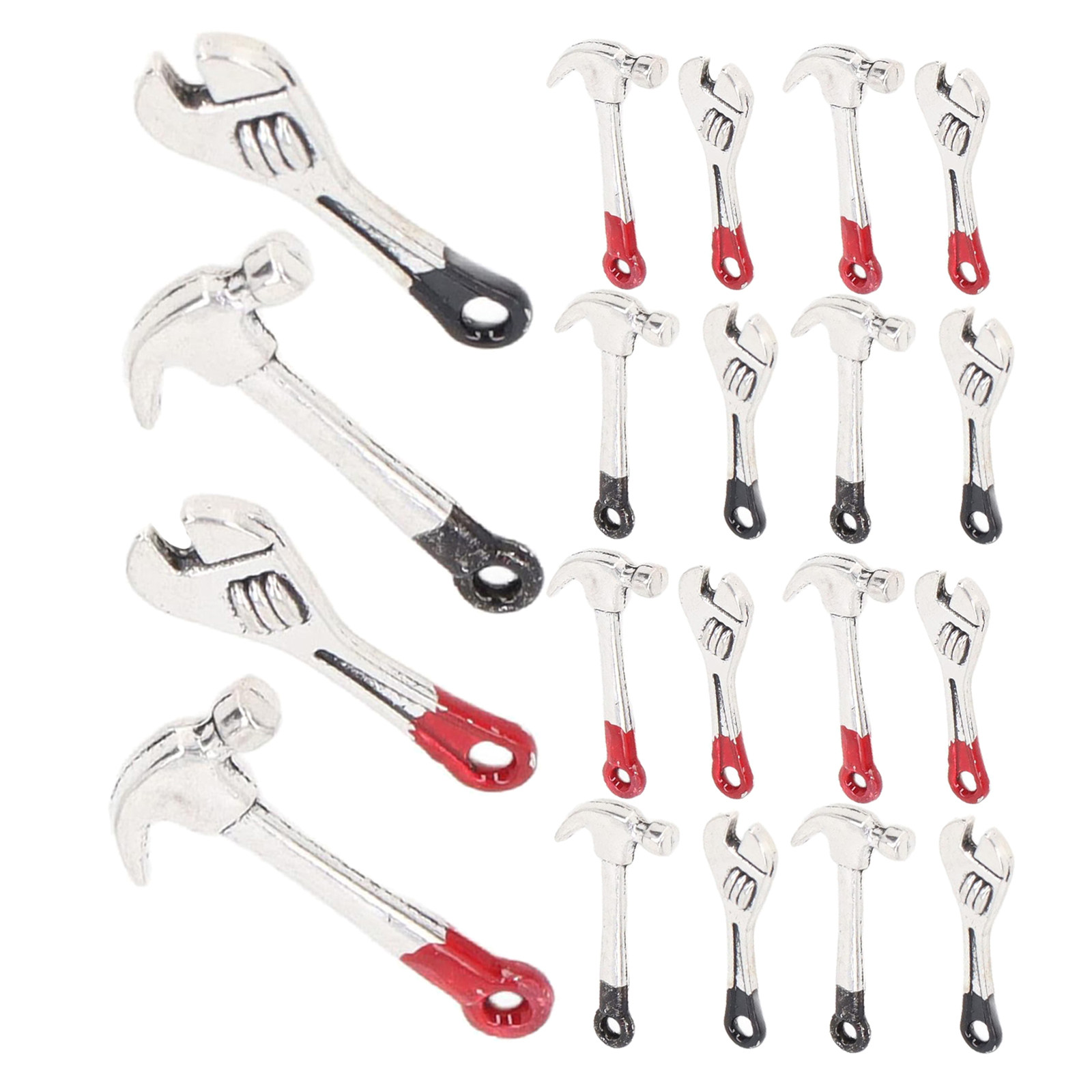 Workshop Tools Toy - 5Sets Dollhouse Maintenance Tools Metal Mini