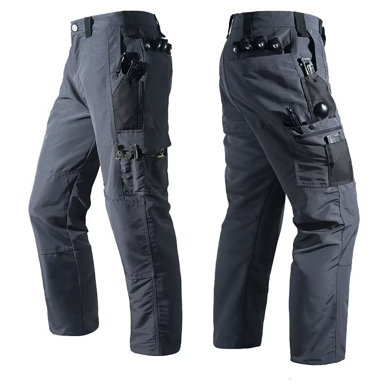 Men Multi Pocket Work Cargo Pa - Workshop Tools And Safety 评论和价格