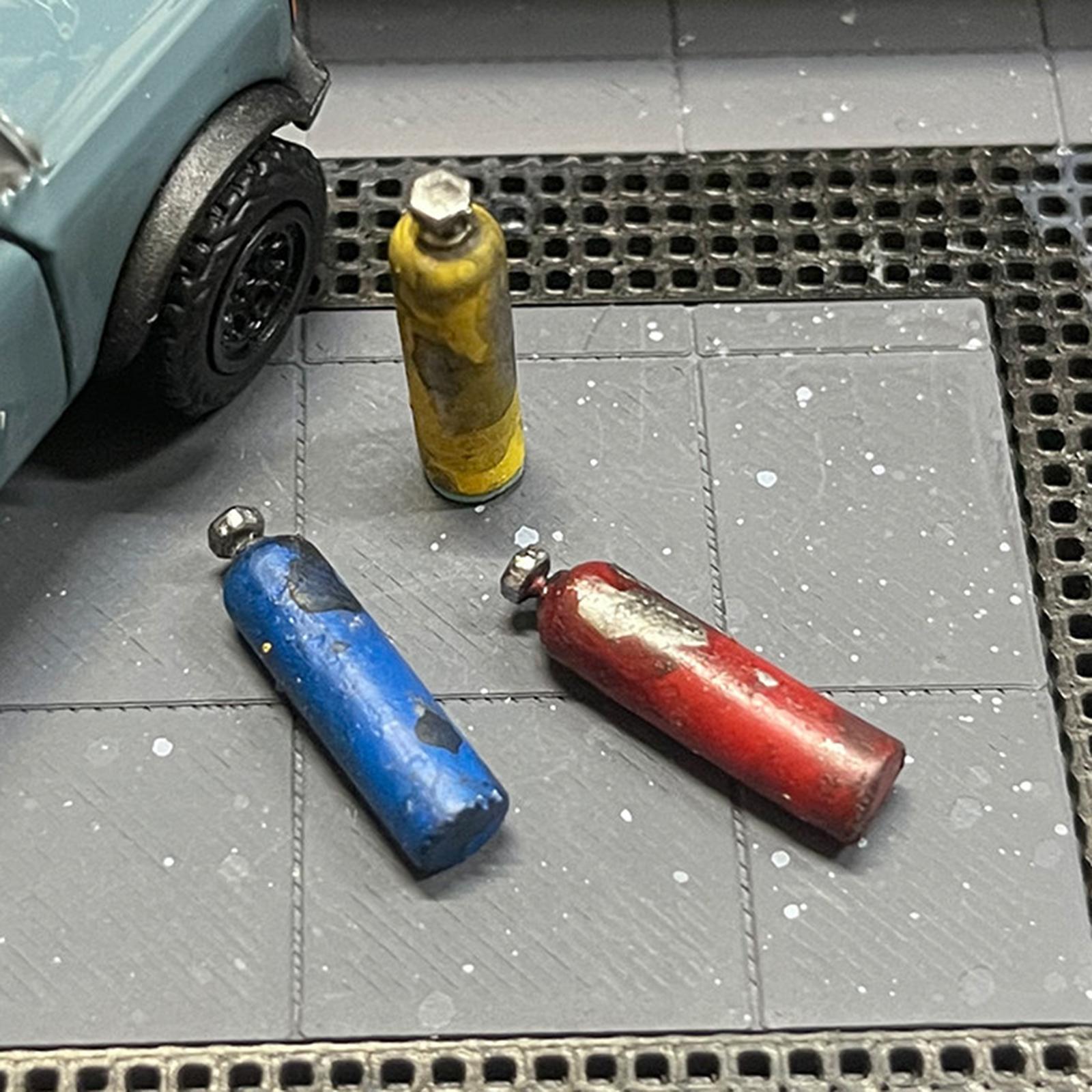 Miniature Gas Cylinder Resin 1 - Workshop Tools Toy 评论和价格
