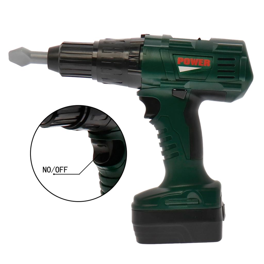 Kids Electric Drill Toy with S - Workshop Tools Toy 评论和价格