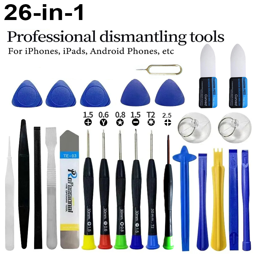 26 in 1 Phone Repair Tool Set  - Tools Xiaomi 评论和价格
