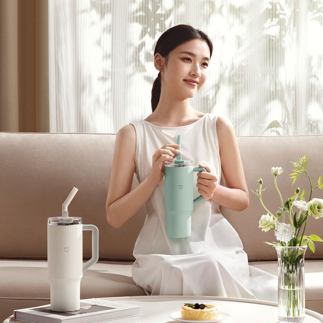 New MIJIA Straw Cup 1L High Ca - Tools Xiaomi 评论和价格