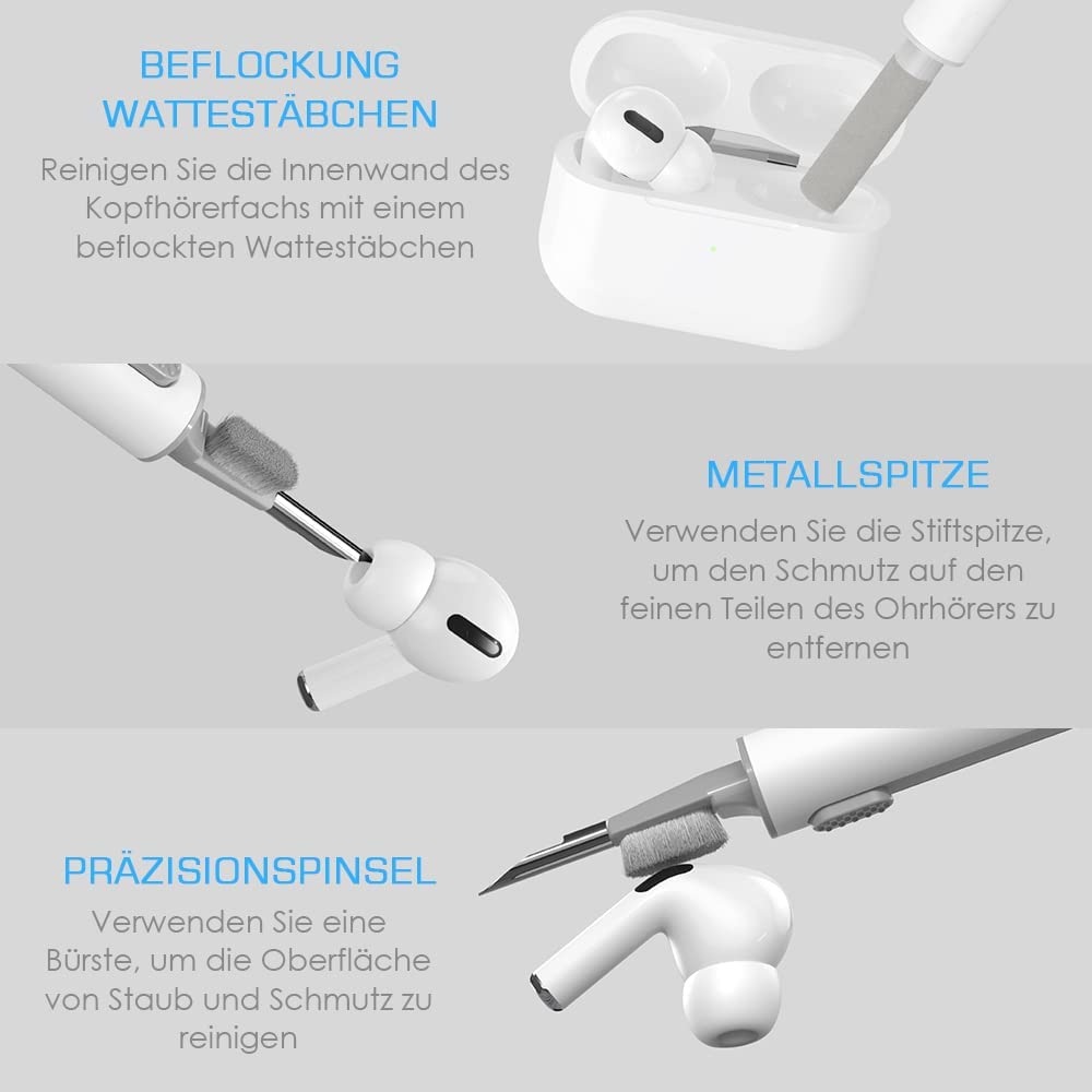 Wireless Earphone Cleaner Kit  - Tools Xiaomi 评论和价格