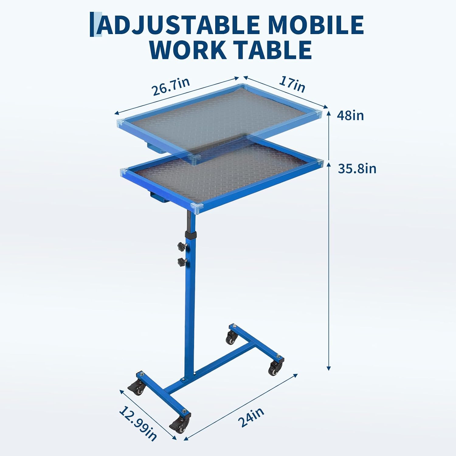 Tacleekii Rolling Tool Table w - Mechanical Tools In Workshop 评论和价格